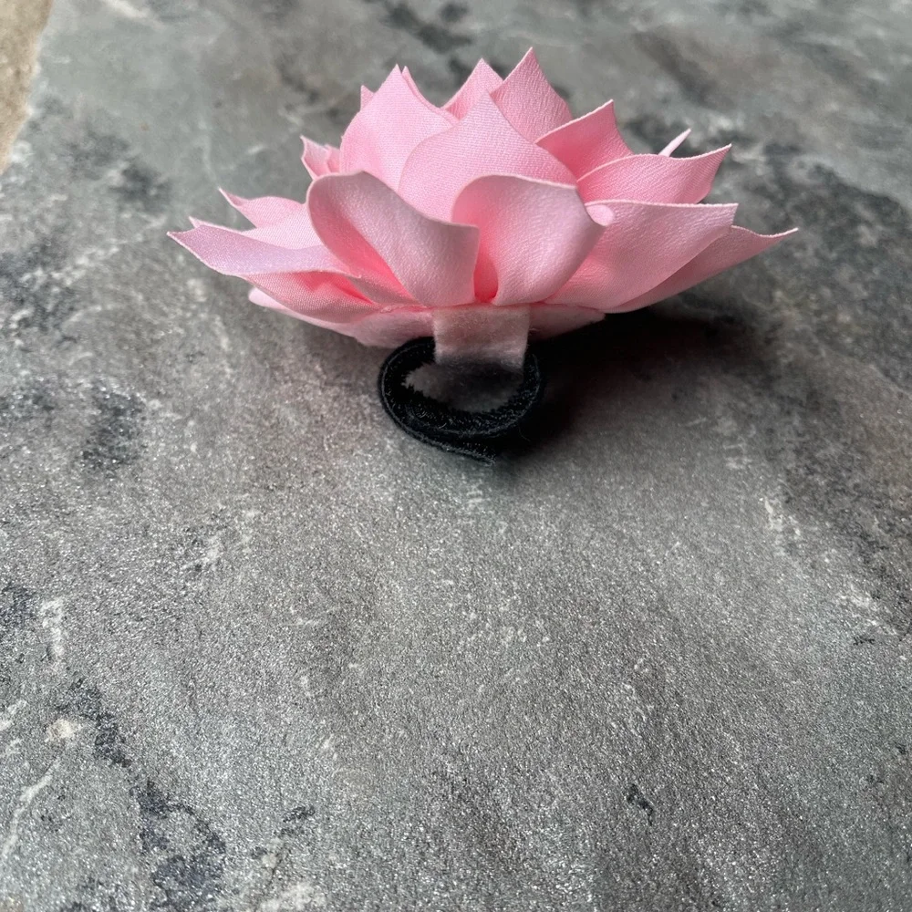 Anthropologie Found -Pink Flower Bow for Dogs